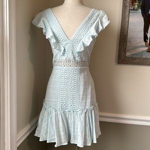 Francesca’s Crochet mini Dress